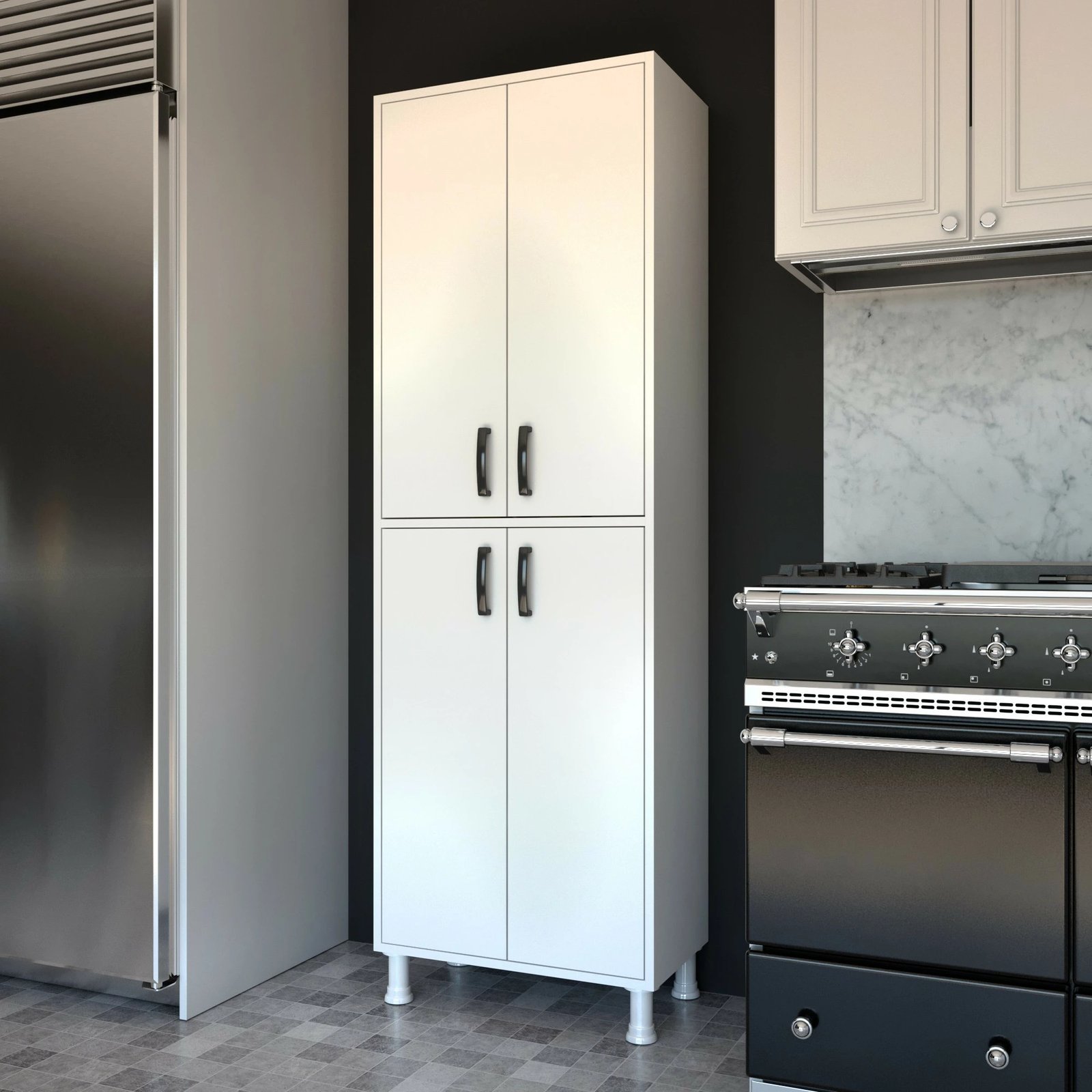 Dollap multifunksional Hanah Home, M4 - 1103, i bardhë