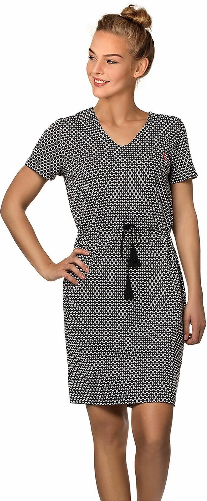 Këmishë nate Jumeon, e zezë, 002-000325