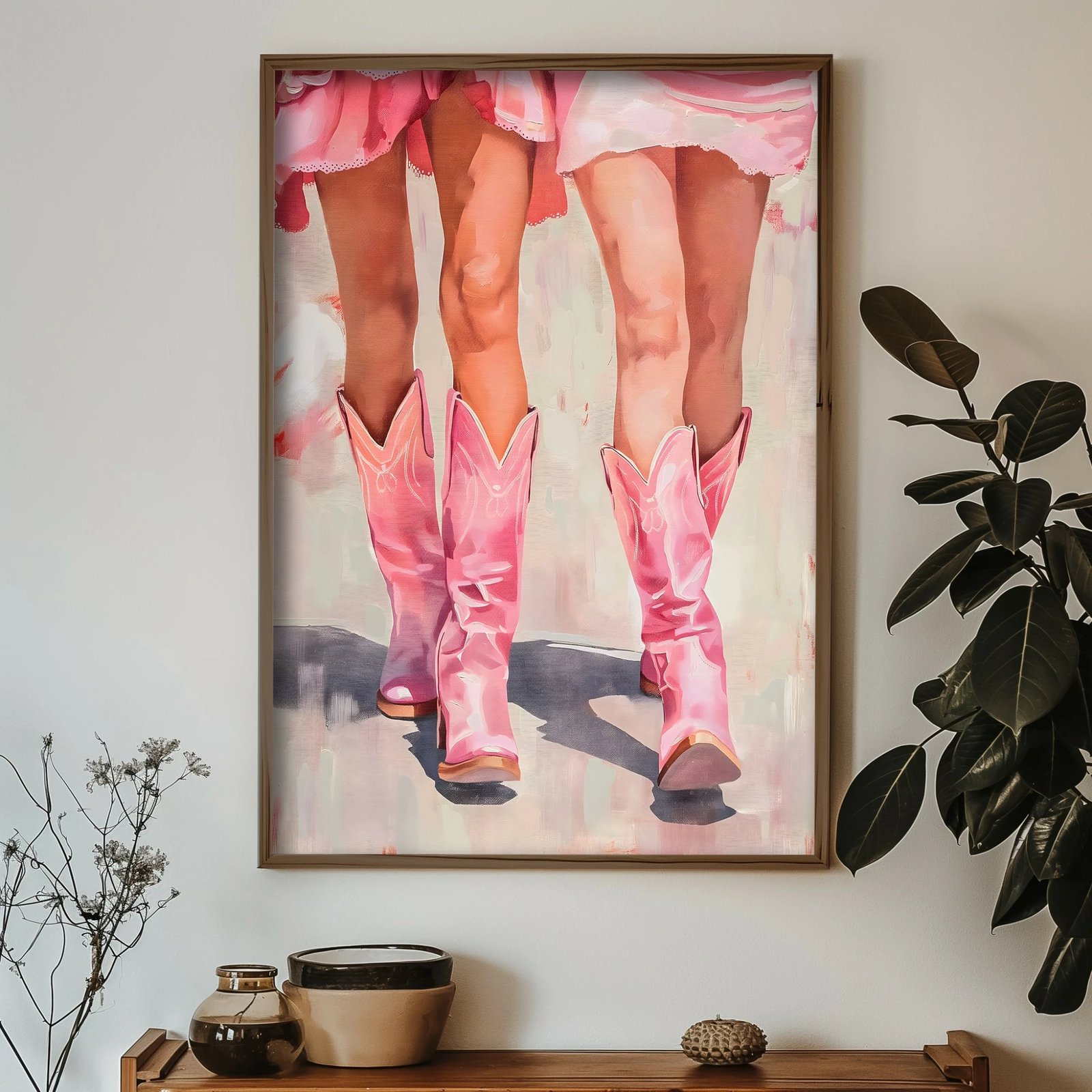 Pikturë dekorative me kornizë MDF, Wallity, GE084-L