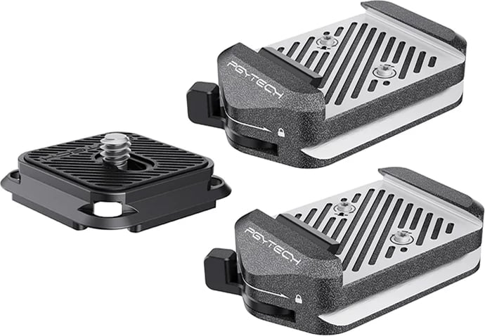 Kapëse të shpejta montimi PGYTECH Arca-Type V2 Set, për kamera dhe stabilizatorë, metalike
