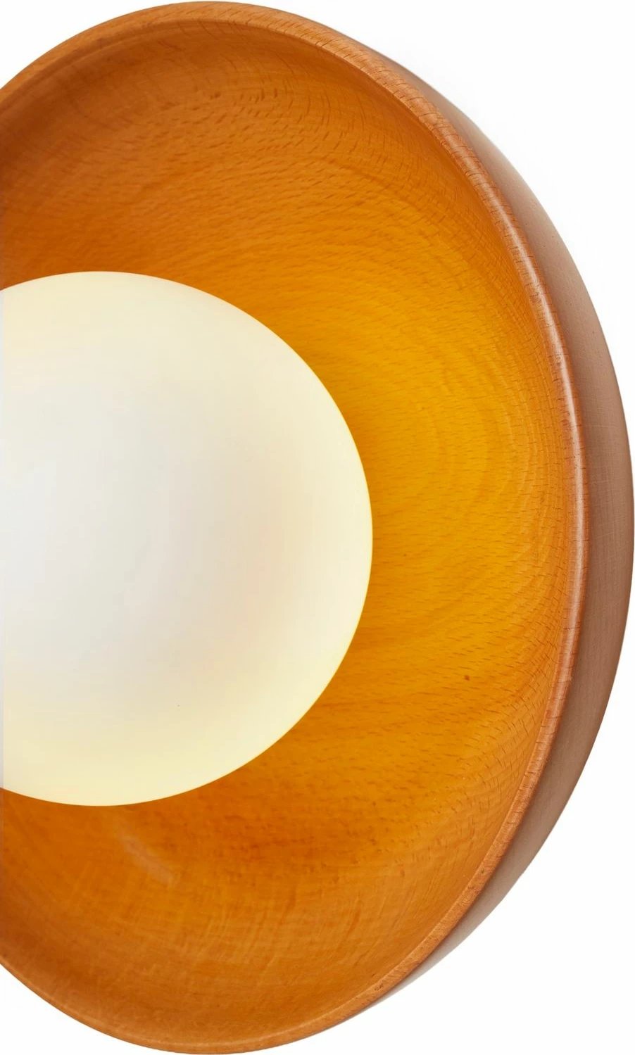 Llambë muri Opviq, dru lisi, Hand-S