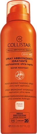 Spray për nxirje Collistar Perfect Tanning Moisturizing SPF20 unisex 200ml