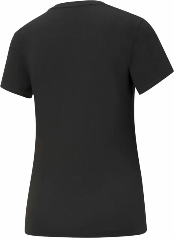 Maicë Puma për femra, modeli ESS Logo Tee, e zezë
