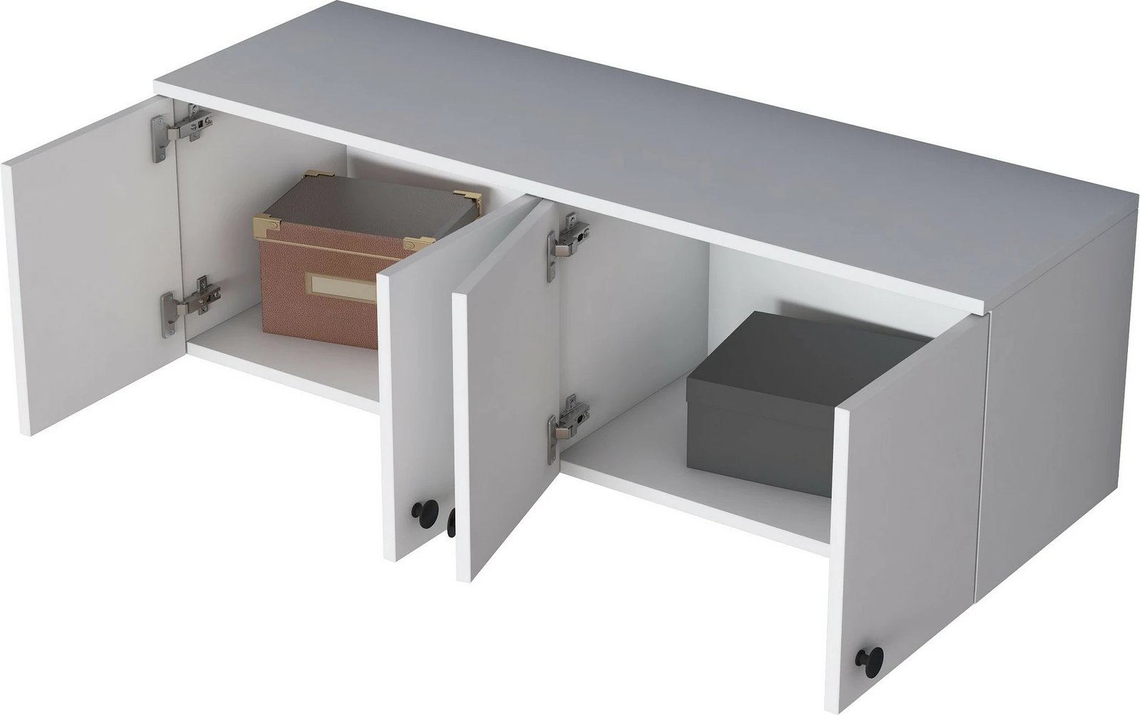 Dollap muri Skye Decor, i bardhë, EA143 - 3820