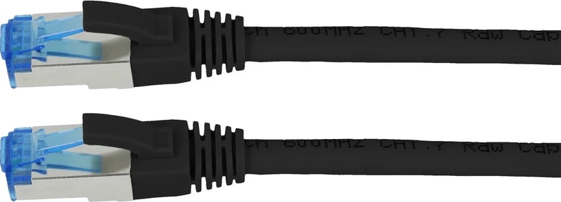 Patch cable CAT6a RJ45 S/FTP 7.5m Black