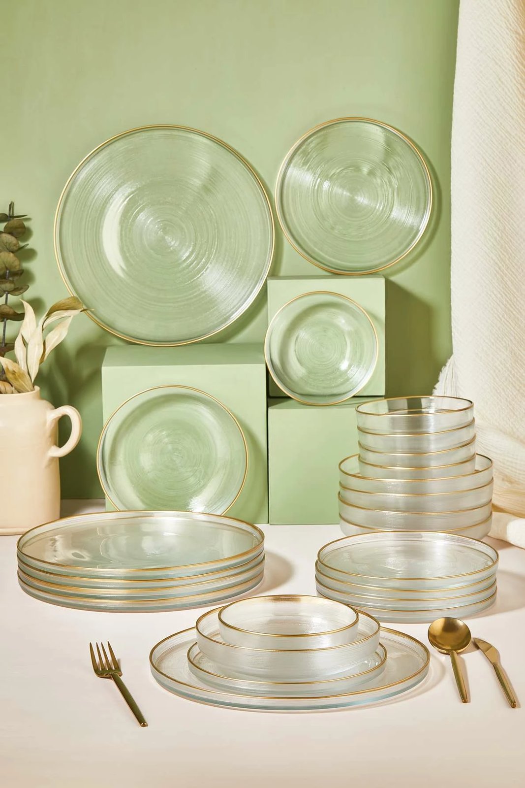 Set darke prej qelqi, 24 pjesë, Hermia, IP