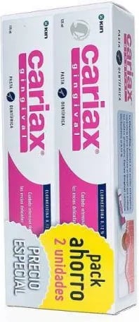 Pastë dhëmbësh KIN Cariax Gingival 2x125ml