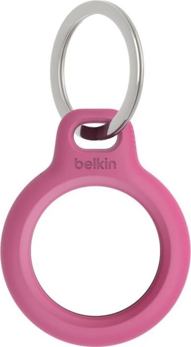 Mbështjellës Belkin për AirTag me unazë, Rozë