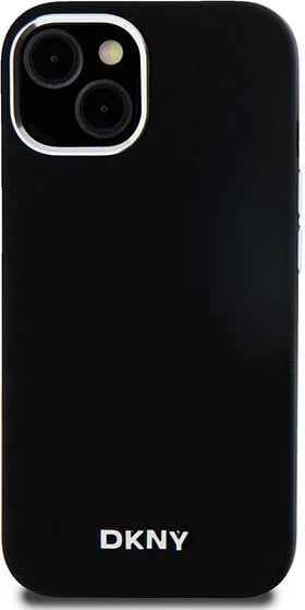 Mbështjellës DKNY Liquid Silicone MagSafe për iPhone 15 Plus / 14 Plus, i zi