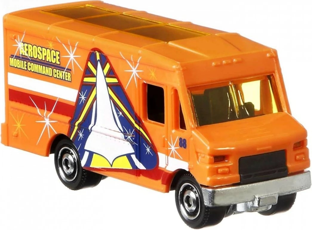 Set lodrash Matchbox Mattel GBK70/HLM87, kamion transportues me makinë 1:64, plastikë, ngjyra të përziera