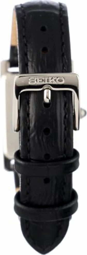 Orë dore SEIKO SWR053P1 për femra, të zezë