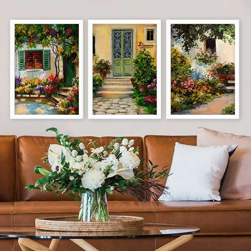 Pikturë dekorative me kornizë (3 copë), Wallity, 3BC_7547042_3545