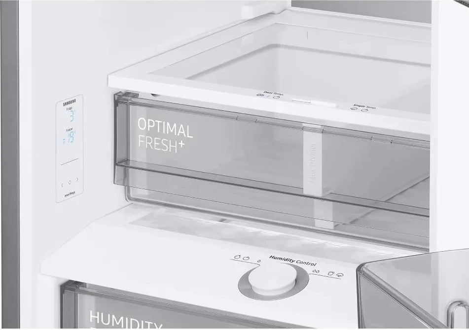 Frigorifer i kombinuar Samsung RB34C7B5E12/EF 390L BESPOKE klasa energjike E Clean White