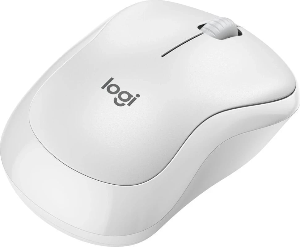 Maus Logitech M240 Silent, Wi-Fi, i bardhë 