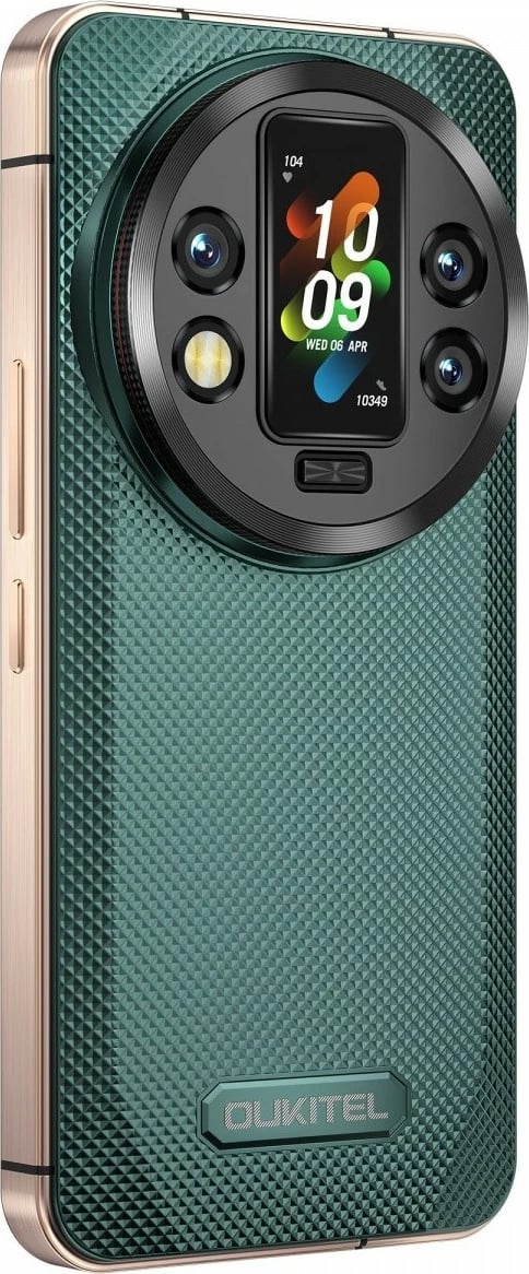 Celular OUKITEL WP200 Pro 5G 24GB/1TB 6.7" AMOLED 120Hz IP68/IP69K 8800mAh gjelbër