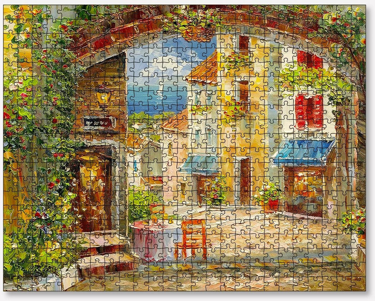 Puzzle 1000 copë, Evila Originals, shumëngjyrësh, PZL_04_1000