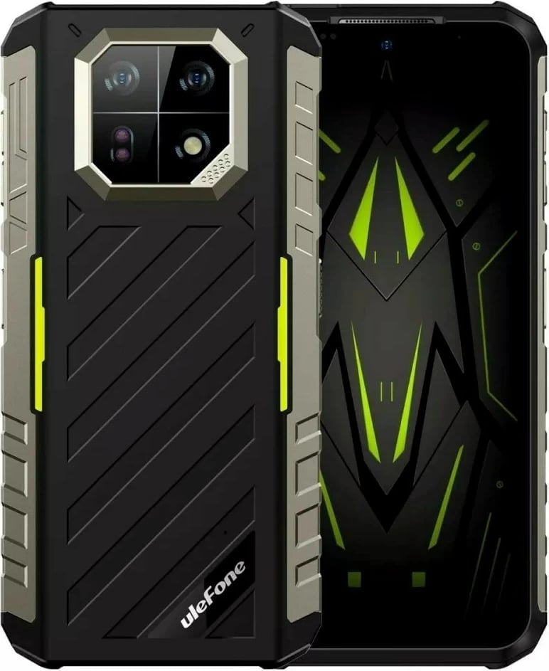 Celular Ulefone Armor 22, 8/128GB, Android, Zi/Gjelbër pa karikues