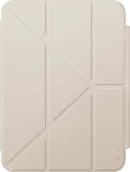 Mbështjellës UNIQ Camden Click për iPad Air 13" (2024), bezhë