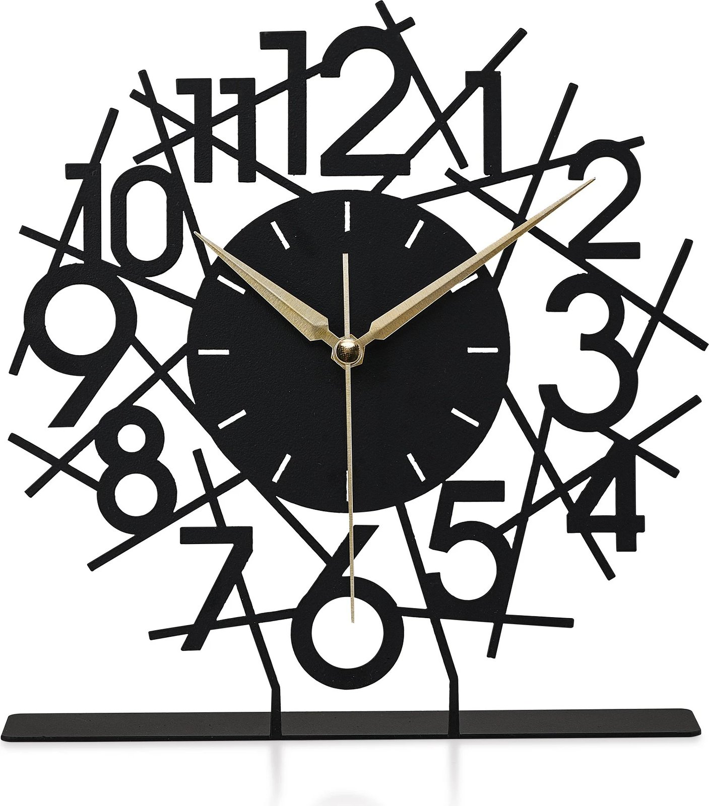 Orë dekorative Aberto Design, Lineal, e zezë