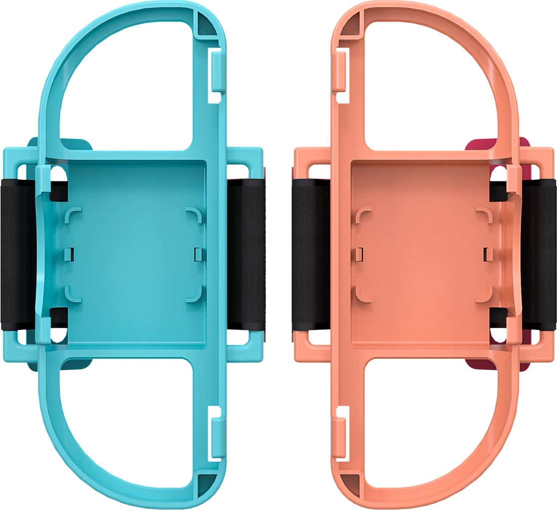 Set aksesorësh lojërash 23-në-1 për Nintendo Switch 2, Hurtel Family Accessory Pack 2, plastikë, portokalli e kaltër, set 23 pjesë