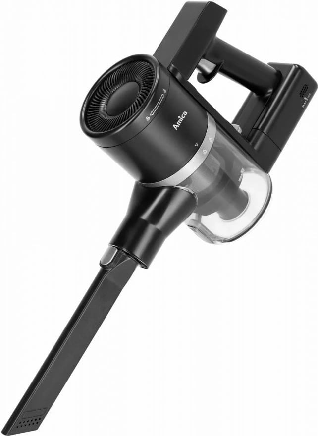 Fshesë me korrent pa kabllo Amica VGB 8010 0.65L 60 min e zezë, set aksesorësh