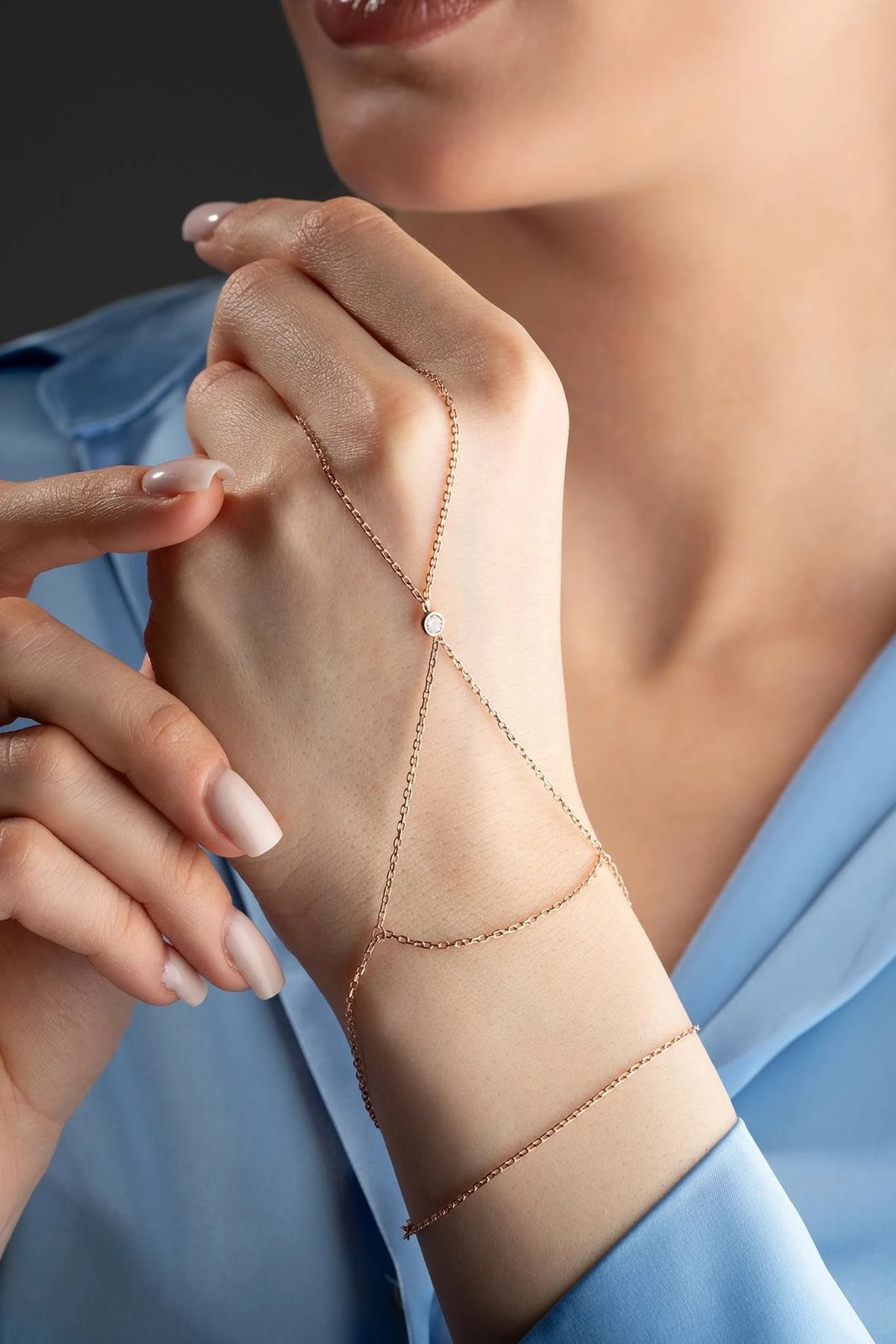 Byzylyk argjendi Jumeon, ngjyrë rozë e artë, NRZ999528