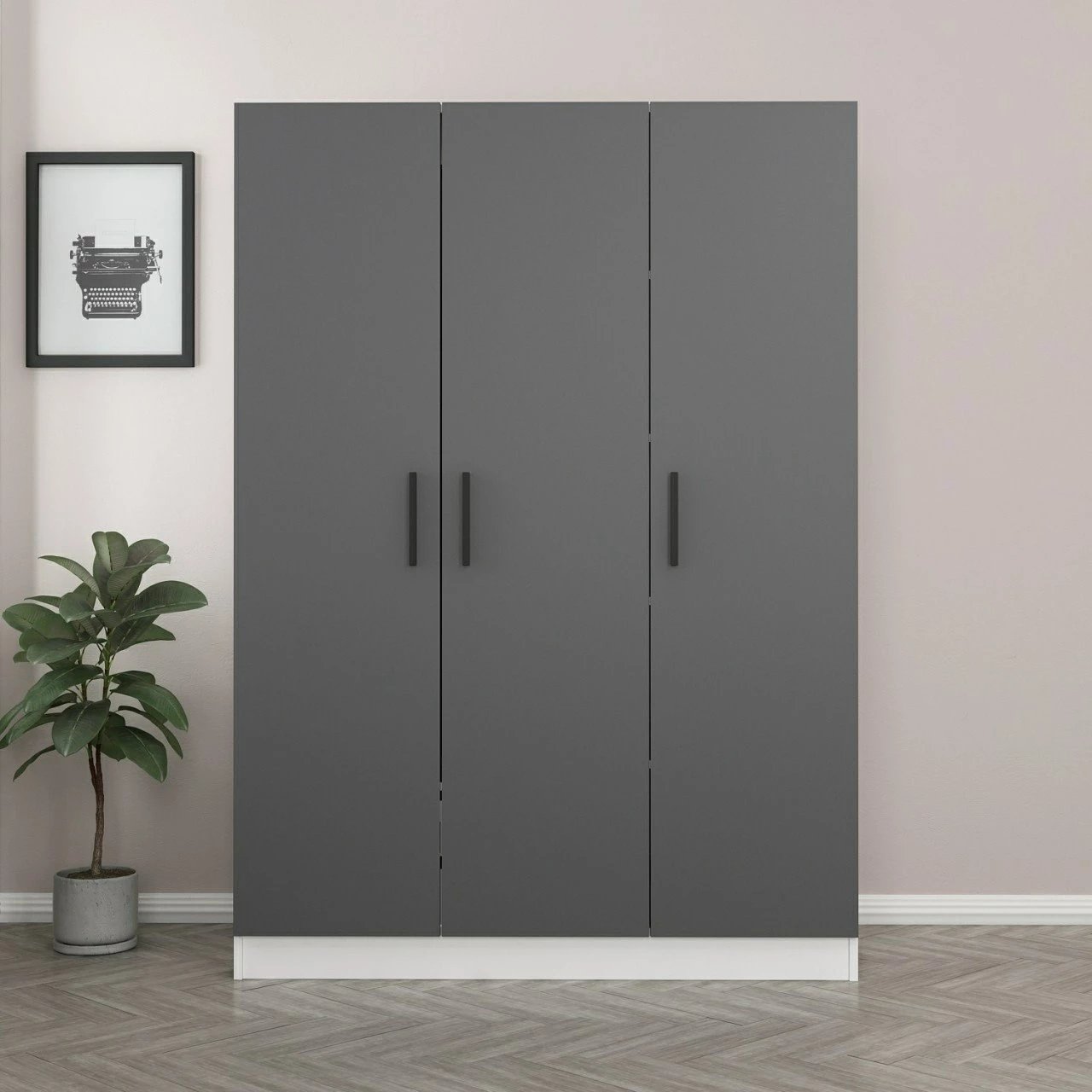 Dollap Skye Decor, ngjyrë antracit, 2270