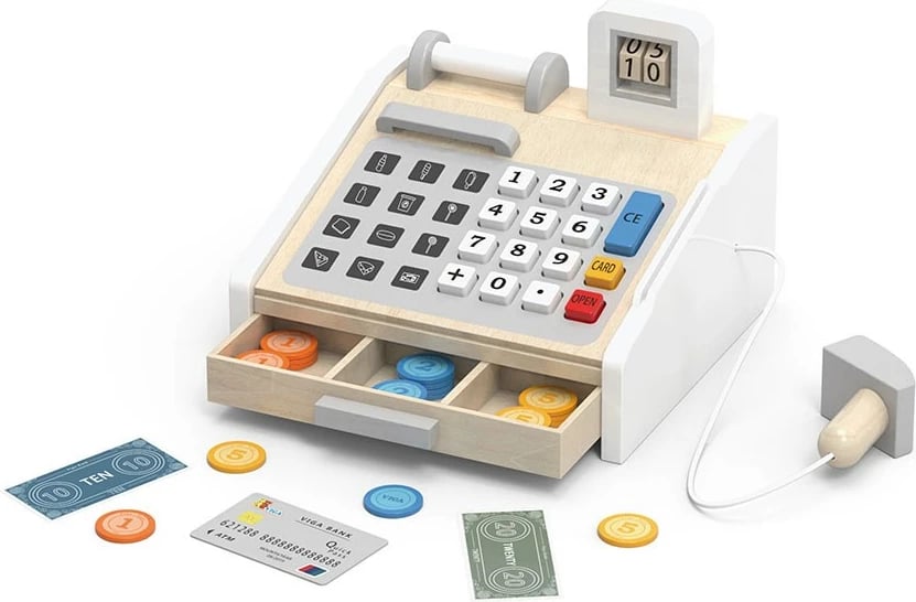 Arkë lodër prej druri, Viga, me aksesorë, 3+, multicolor