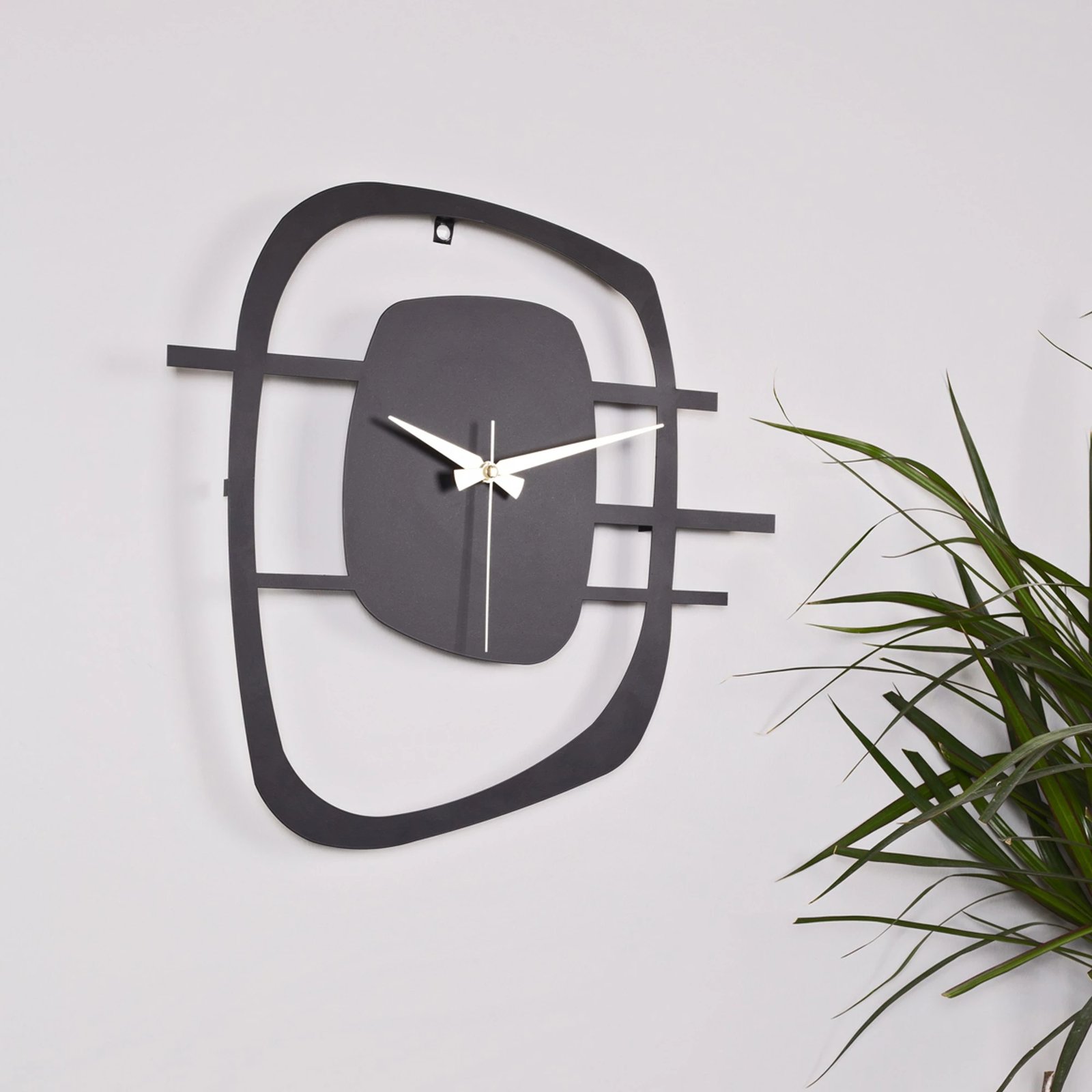 Orë muri dekorative metalike Wallity, New Maceira, e zezë