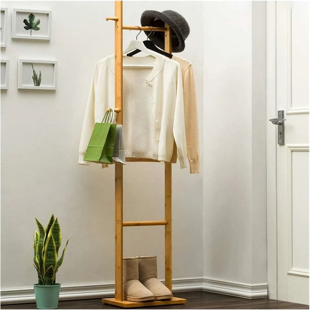 Stendë palltoje bambu Nextdeco, H163x33x24cm