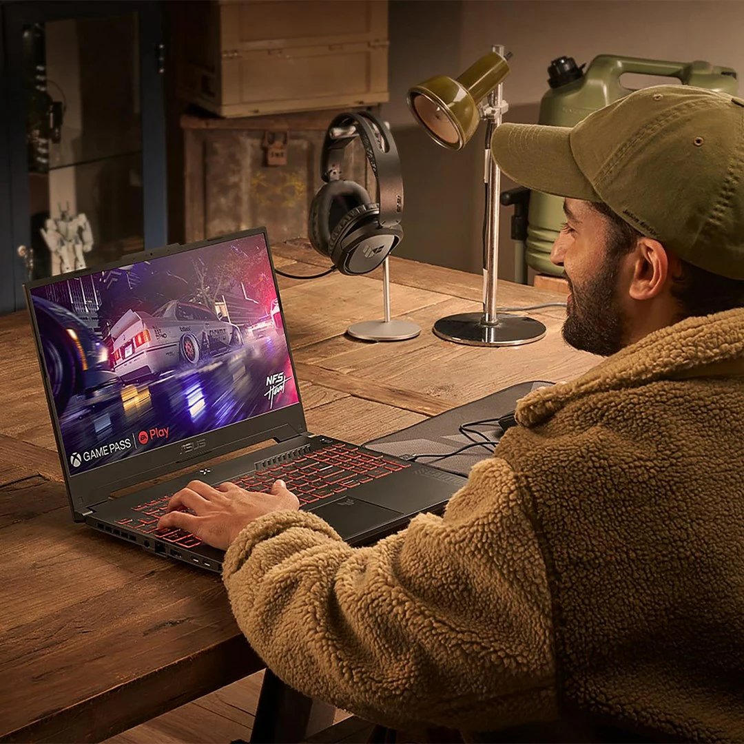 Laptop gaming ASUS TUF Gaming A16 FA607NU-R5165W, 16", AMD Ryzen 5 7535HS, 16 GB RAM, 512 GB SSD, NVIDIA RTX 4050, Zi/Gri