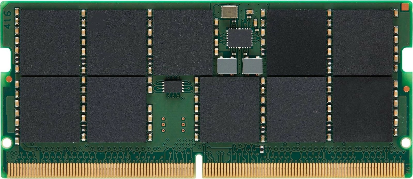 RAM Memorje Kingston 16GB DDR5 5600MT/s ECC SODIMM, e zezë/jeshile