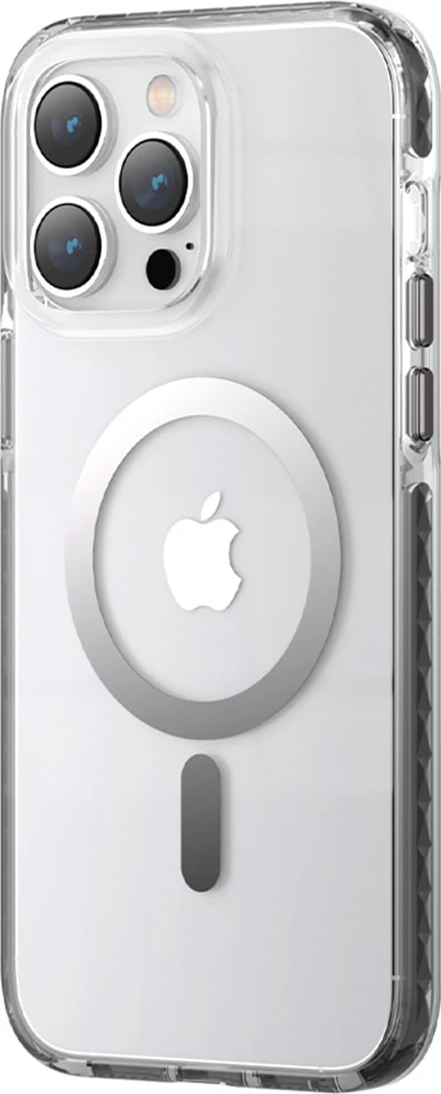 Mbështjellës Kingxbar Ice Crystal Series për iPhone 14 Plus MagSafe, Gri