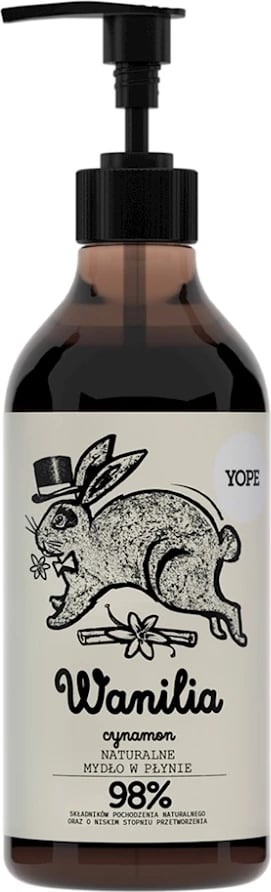 Sapun i lëngshëm Yope Vanilje dhe Kanellë 500ml