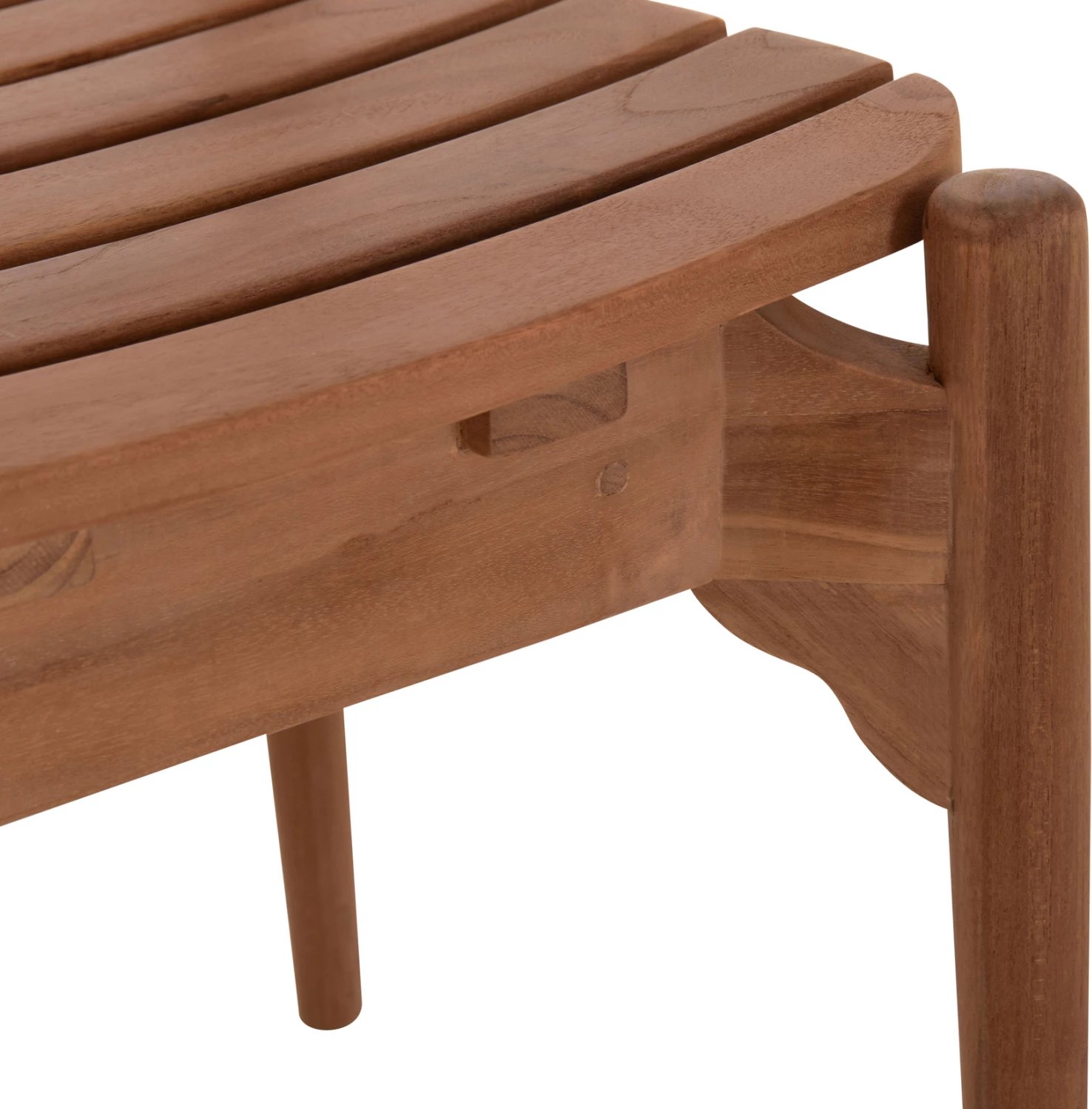 Karrige për ngrënie jashtë, dru tik, DONNY, 52x54x74cm