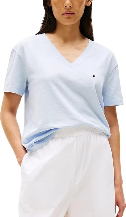 Maicë Tommy Hilfiger femra, e kaltër e çelët