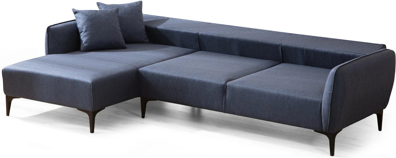 Këndore Atelier del Sofa, Belissimo, kënd i majtë, ngjyrë kaltër