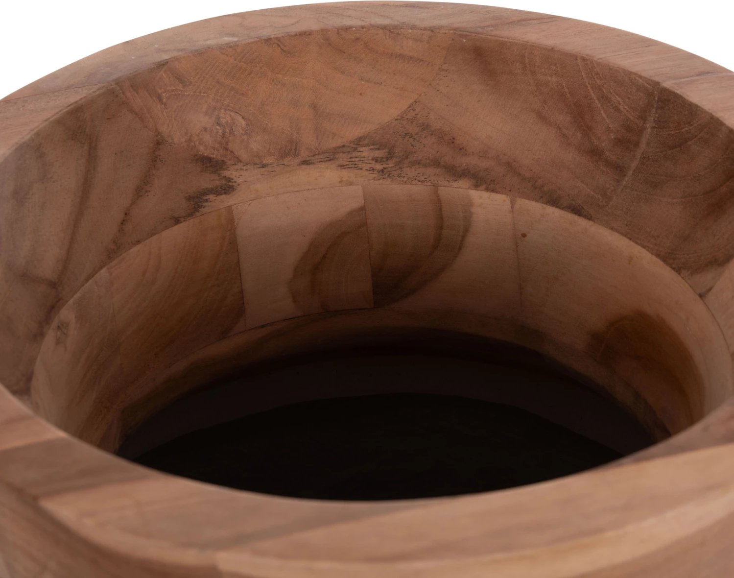 Vazo dekorative për dysheme, LINTER FH4662.03S, fibër-cement, ngjyrë gri, dru tik, 34x60cm