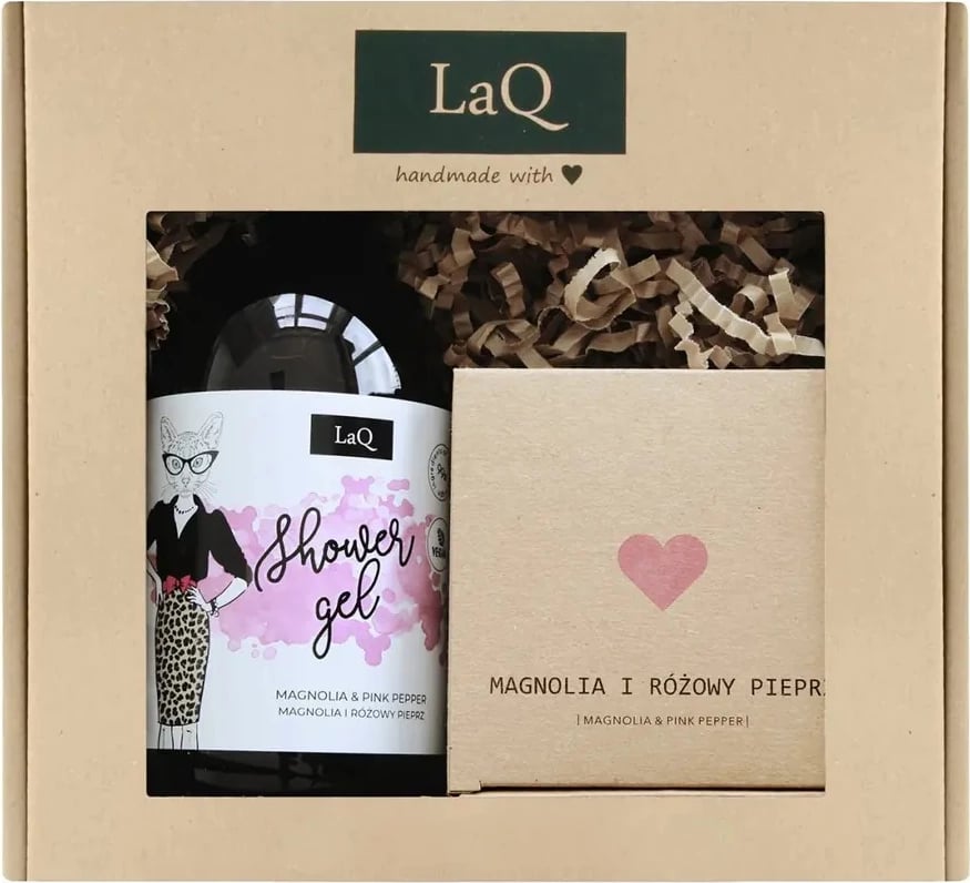 Set për trup LaQ Kicia Magnolia për femra, 500ml + 200ml Set për trup LaQ Kicia Magnolia për femra, 500ml + 200ml