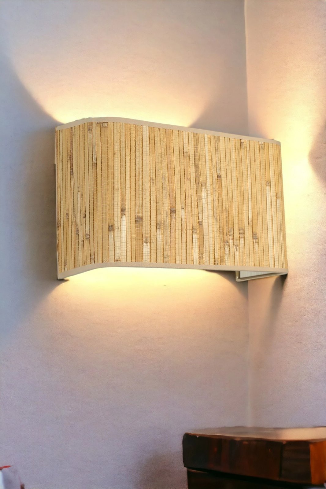 Llambë muri Opviq, bambu, 8858-7P