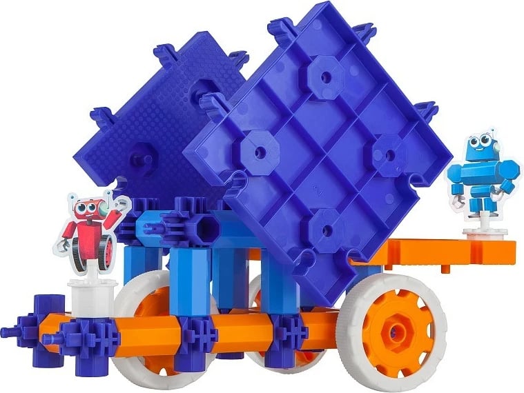 Set lodrash ndërtimi Korbo Space 131 pjesë, plastikë, shumëngjyrëshe