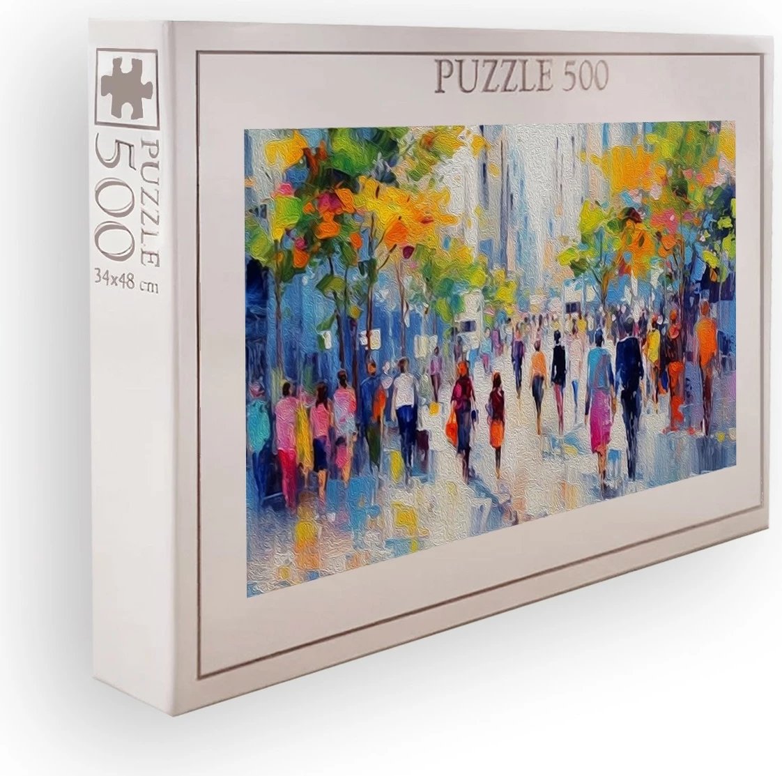 Puzzle me 500 copa, shumëngjyrësh, Evila Originals, PZL_0108_500