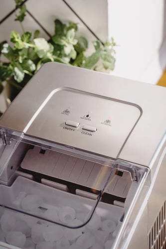 Prodhues akulli Adler AD 8086 12 kg/24h 1.5L pastrim automatik 100 W, argjendtë