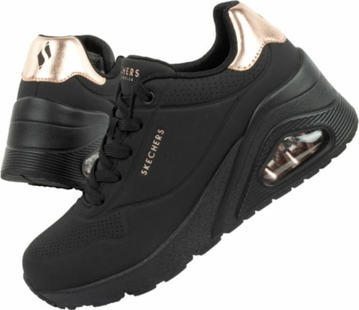 Atlete femra Skechers, të zeza