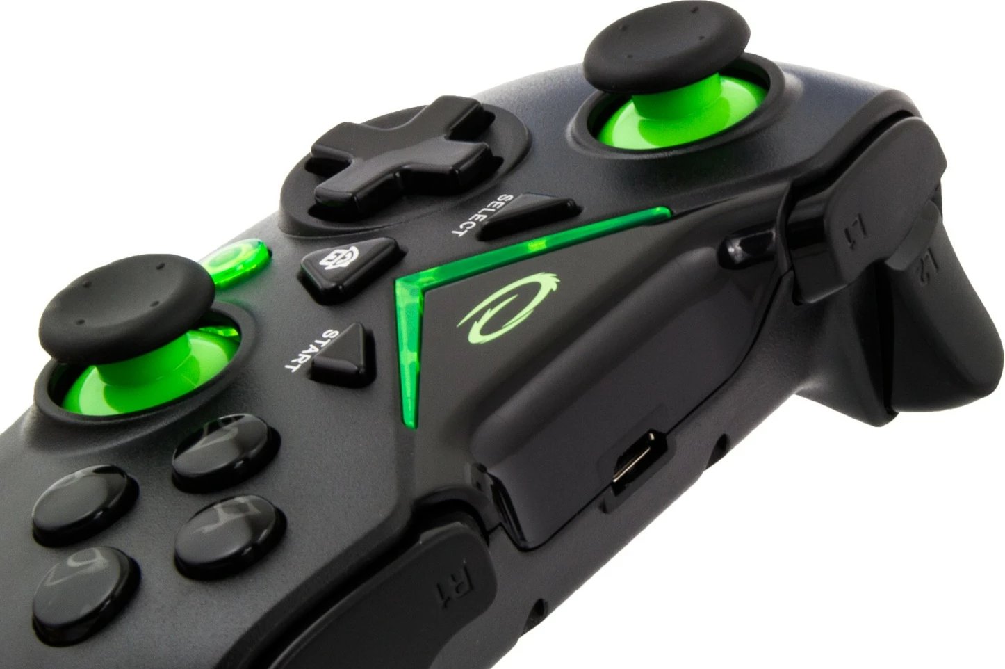 Gamepad wireless Esperanza EGG112K për PC/PS3/Xbox One, i zi