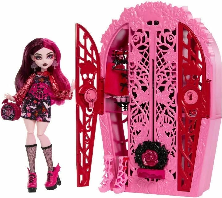 Lodër Monster High Skulltimate Secrets Draculaura, MATTEL, Multikolor