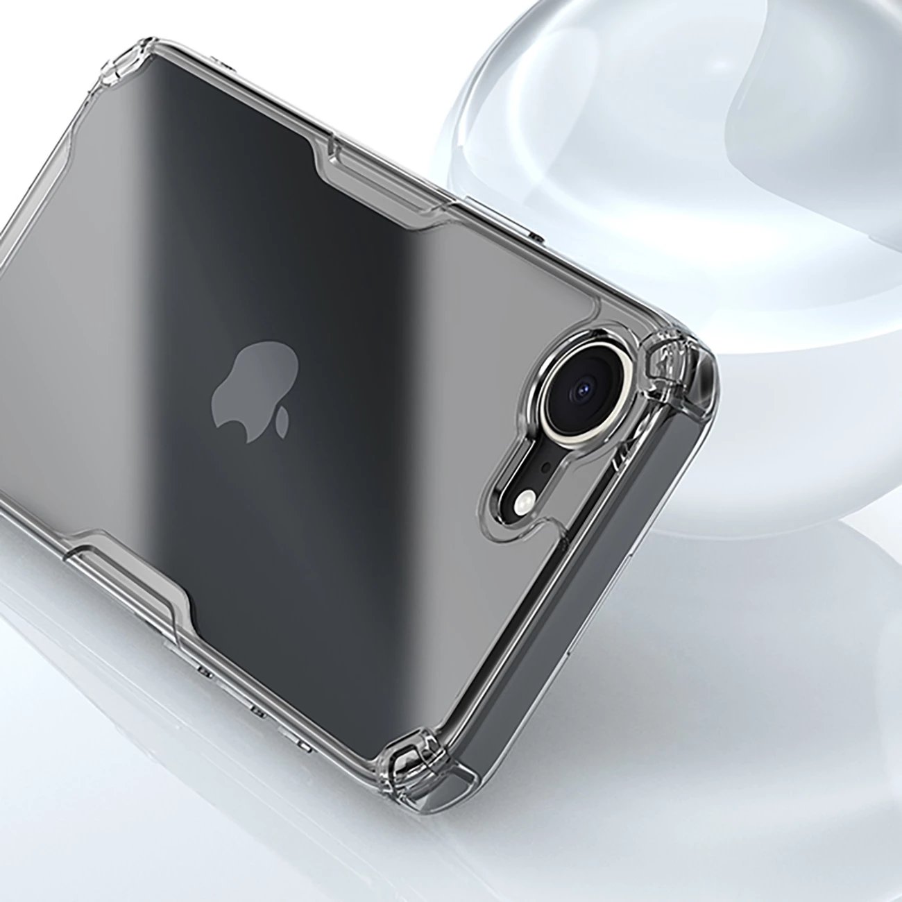 Mbështjellës Nillkin Nature Pro për iPhone 16e, Transparent