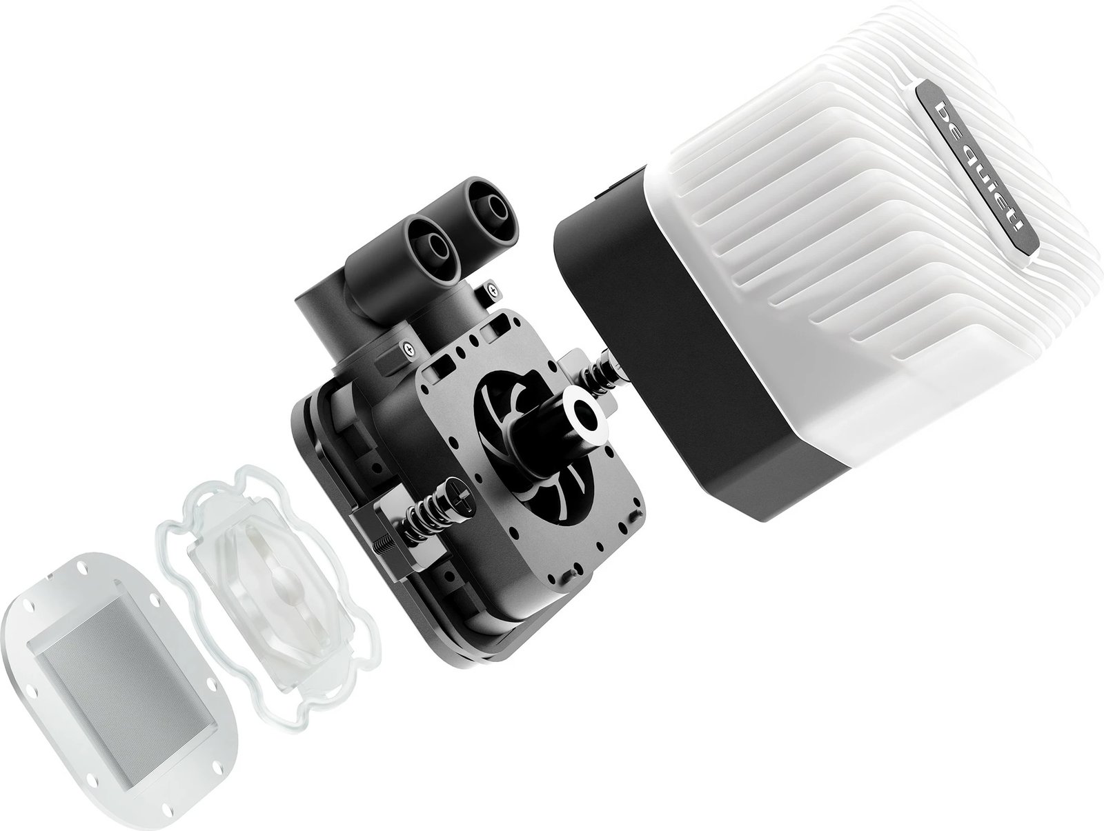 Ftohës me ujë Be Quiet! LIGHT LOOP 240mm ARGB, i zi