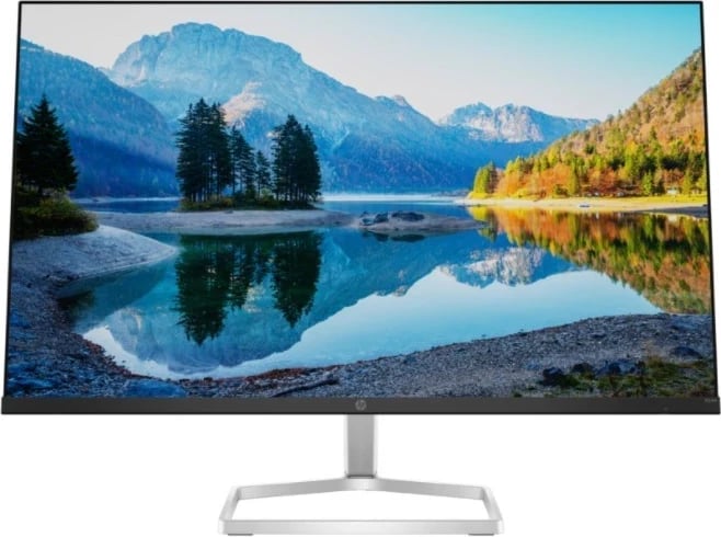 Monitor HP M24fe, 24", Full HD, 75Hz, i zi/ argjend