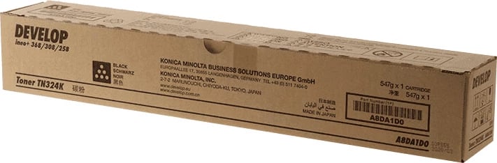 Toner, Develop, TN-324K A8DA1D0, rendiment 28000 faqe, e zezë